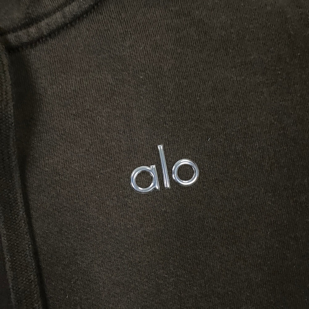 ALO Yoga Accolade Sweatsuit Womens Medium/XS Espresso Brown Hoodie Pants Set - Picture 5 of 15